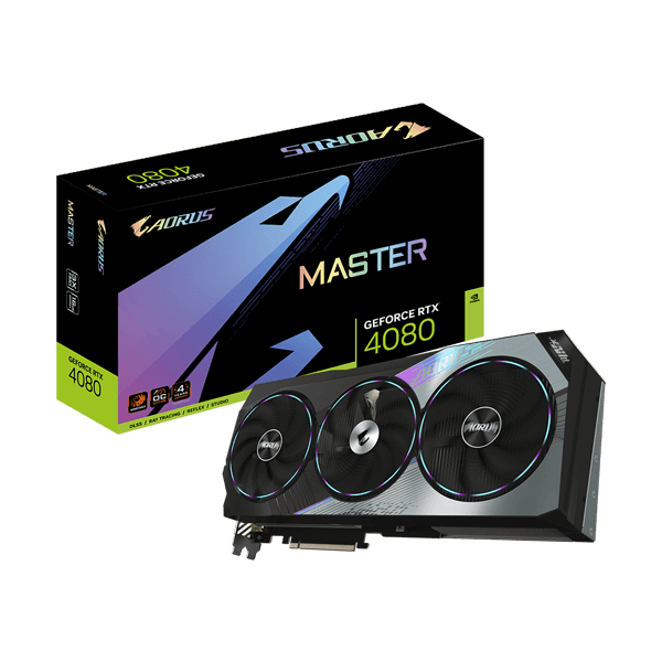 Gigabyte Aorus RTX 4080 Master OC 16GB Gaming Graphics Card