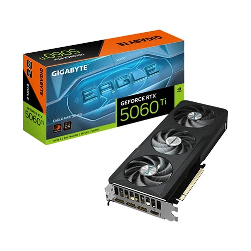 Gigabyte RTX 5060 Ti Eagle Max OC 16GB GDDR7 Graphics Card