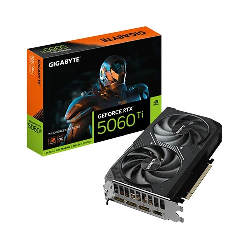Gigabyte RTX 5060 Ti Windforce Max OC 8GB GDDR7 Graphics Card