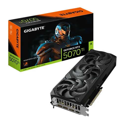 Gigabyte RTX 5070 Ti Windforce SFF 16GB GDDR7 Graphics Card