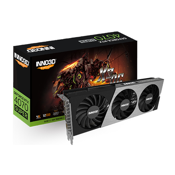 Inno3d RTX 4070 Super X3 OC 12GB Graphics Card