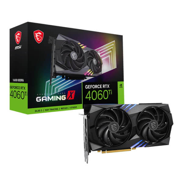 MSI RTX 4060 Ti Gaming X 16GB Graphics Card