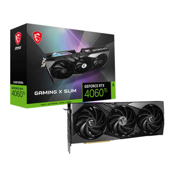 MSI RTX 4060 Ti Gaming X Slim 16GB Graphics Card