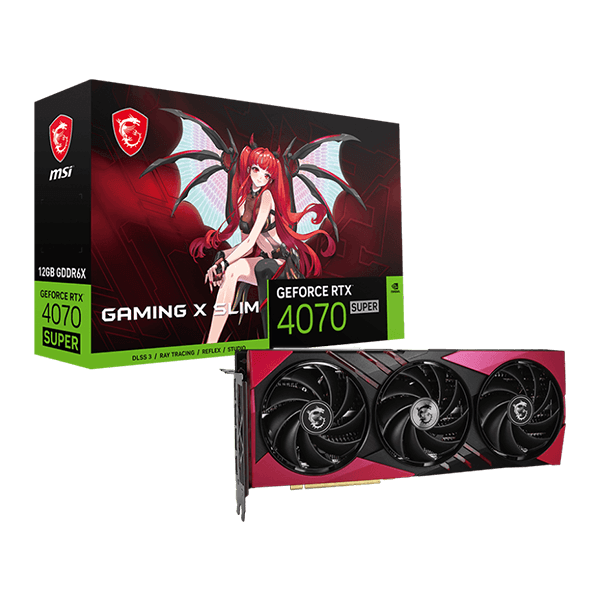 MSI RTX 4070 Super Gaming X Slim MLG 12GB Graphics Card