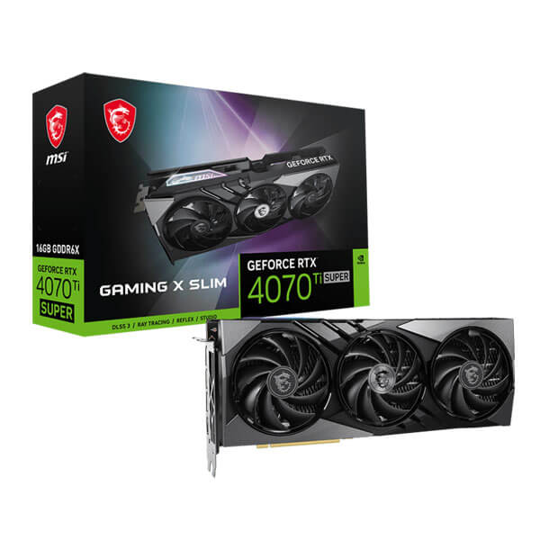 MSI RTX 4070 Ti Super Gaming X Slim 16GB Graphics Card