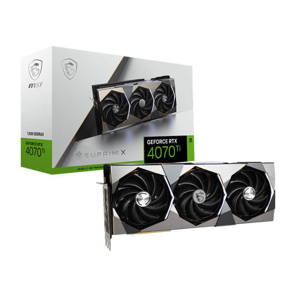 MSI RTX 4070 Ti Suprim X 12GB Gaming Graphics Card