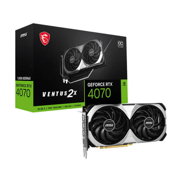 MSI RTX 4070 Ventus 2X OC 12GB Graphics Card