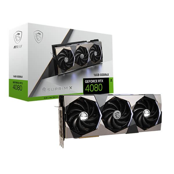 MSI RTX 4080 Suprim X 16GB Gaming Graphics Card