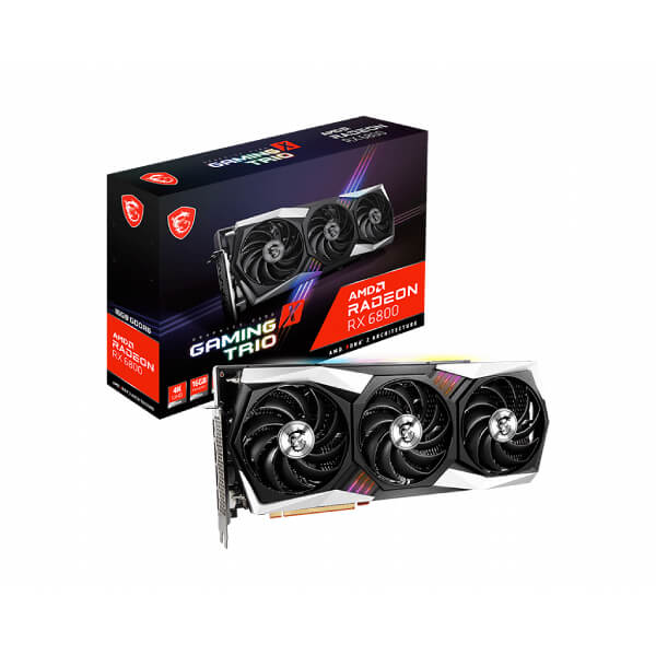 MSI RX 6800 Gaming X Trio 16GB Graphics Card