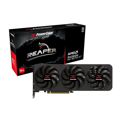 PowerColor Reaper RX 9070 XT 16GB GDDR6 Graphics Card