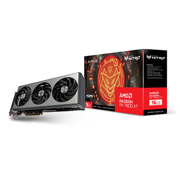 Sapphire RX 7800 XT NITRO+ OC 16GB Gaming Graphics Card (11330-01-20G)