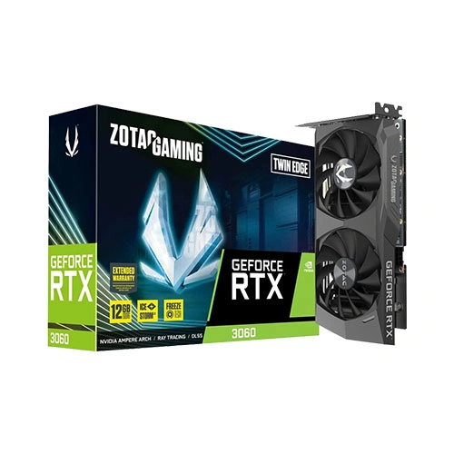 Zotac Gaming RTX 3060 Twin Edge 12GB GDDR6 Graphics Card