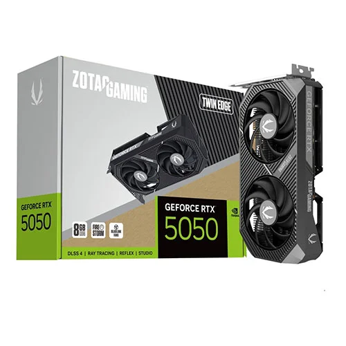 Zotac RTX 5050 Twin Edge 8GB GDDR6 Graphics Card
