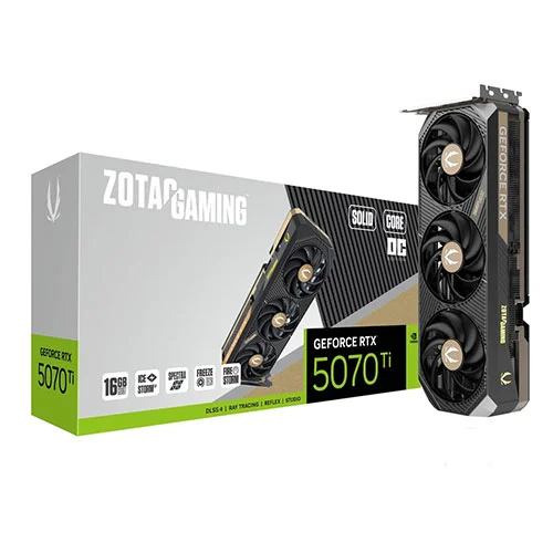 Zotac Gaming RTX 5070 Ti Solid Core OC 16GB Graphics Card