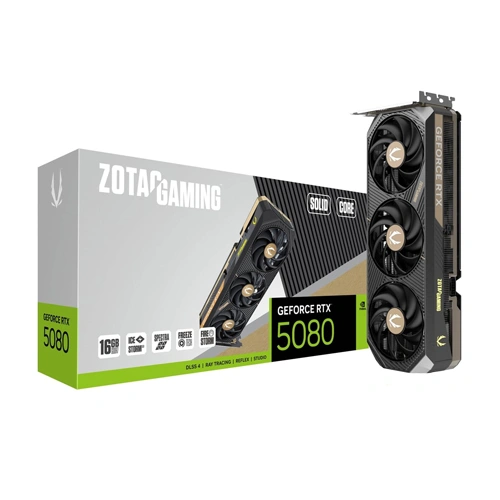 Zotac Gaming RTX 5080 Solid Core 16GB GDDR7 Graphics Card