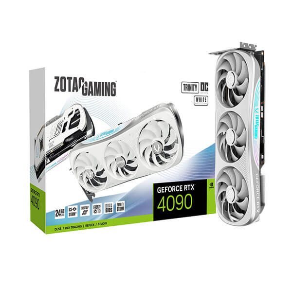 Zotac Gaming RTX 4090 Trinity OC White 24GB Graphics Card