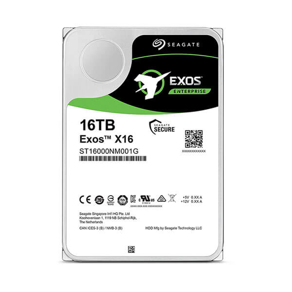 Buy Seagate Exos X16 | 16TB Internal Hard Drive | Mdcomputers.in