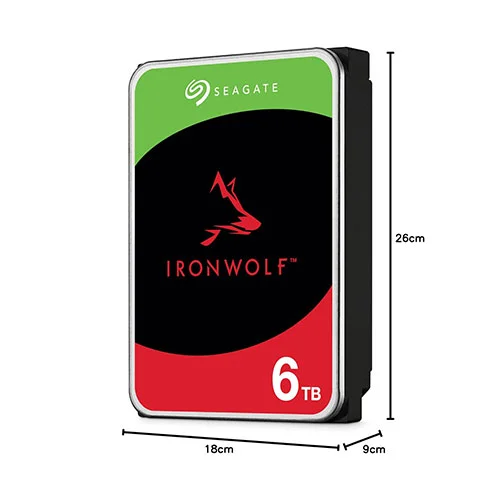 Seagate IronWolf 6TB 5400 RPM NAS Hard Drive