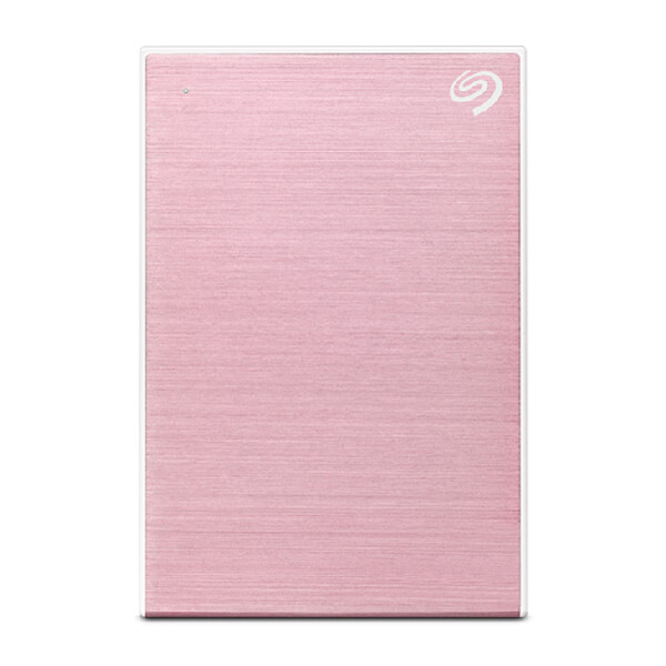 Seagate One Touch 2TB Rose Gold External Hard Drive