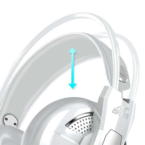 Ant Esports H520W Gaming Headset (White)
