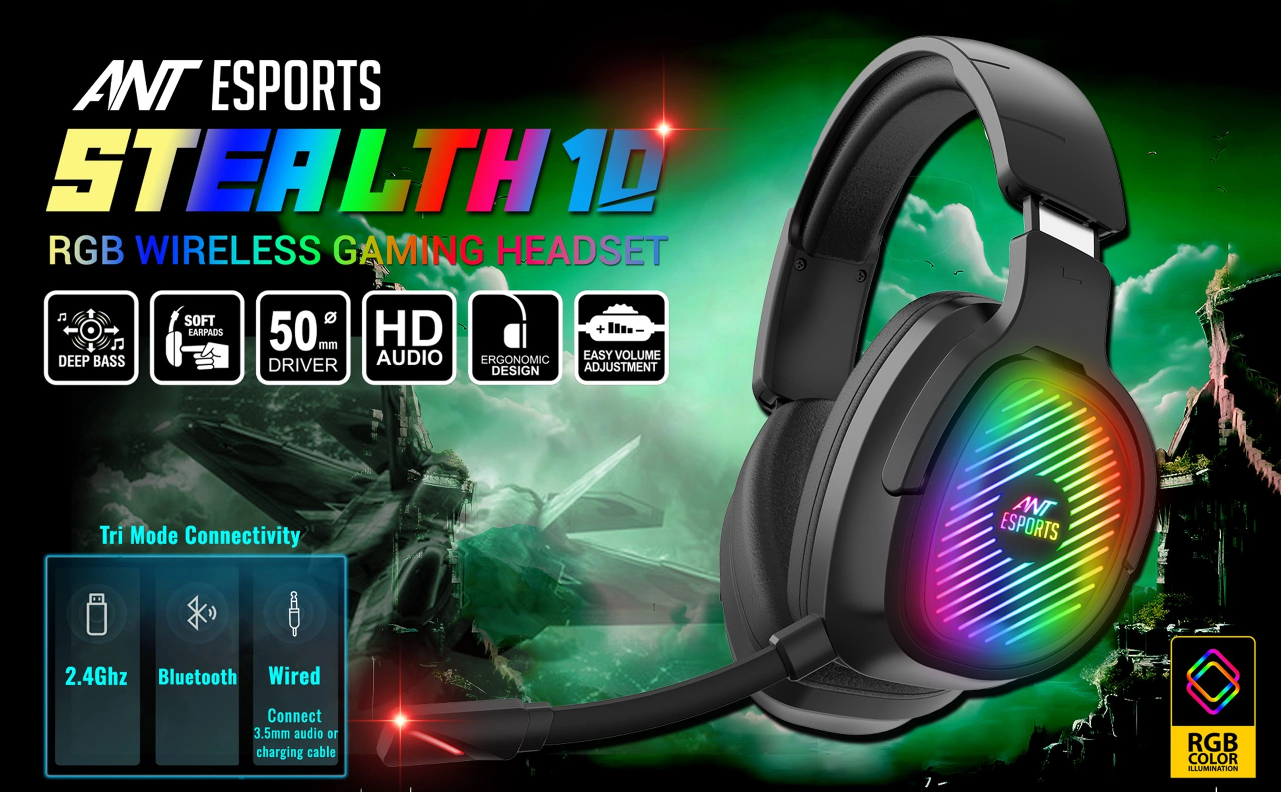 Ant Esports Stealth 10 RGB