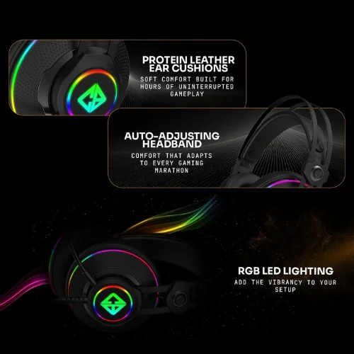 Cosmic Byte Proteus X 7.1 RGB Gaming Headset