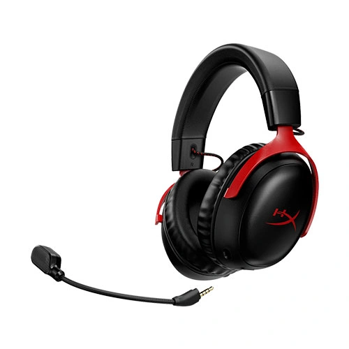HyperX Cloud III Wireless Black and Red Gaming Headset