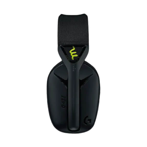 Logitech G435 Wireless Gaming Headset (Black-Neon Yellow)