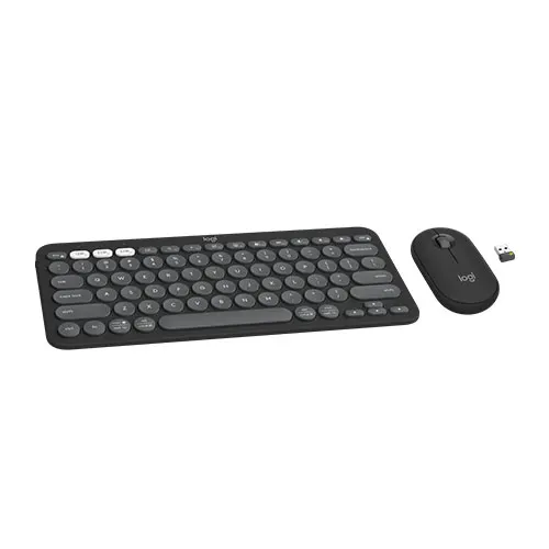 Logitech Pebble 2 Tonal Graphite Keyboard and Mouse Combo