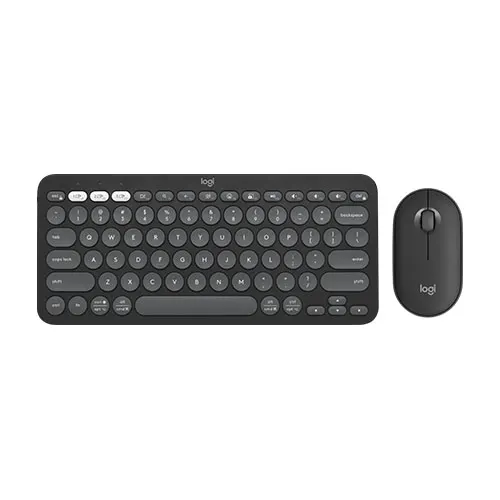 Logitech Pebble 2 Tonal Graphite Keyboard and Mouse Combo