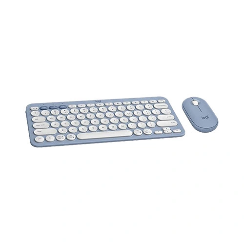 Logitech Pebble 2 Blue Keyboard and Mouse Combo