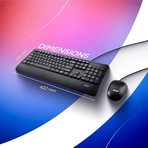 Acer Wired Keyboard and Mouse Combo