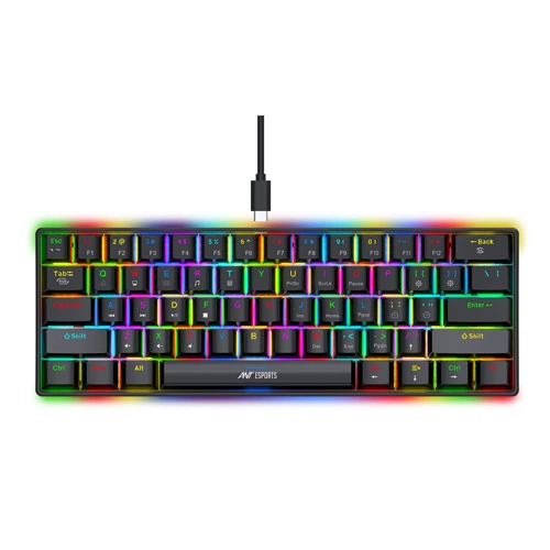 Ant Esports MK1300 V2 Mini RGB Keyboard with Blue Switches