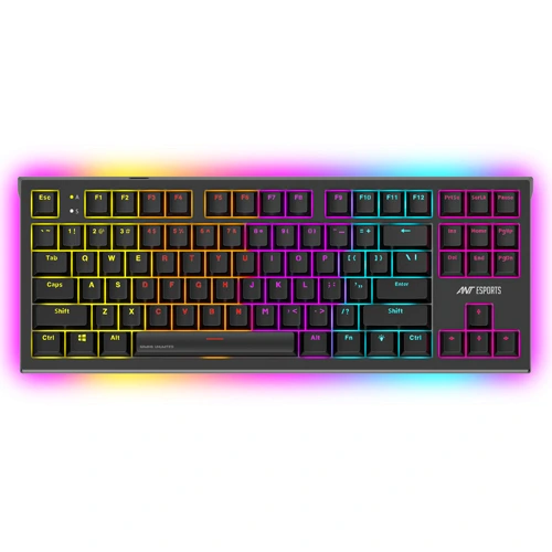 Ant Esports MK1800 TKL Gaming Keyboard with Blue Switches