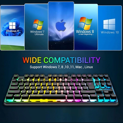 Ant Esports MK720 Pro V2 TKL RGB Wireless Keyboard