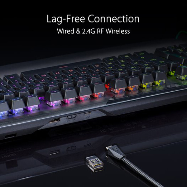 Asus ROG Claymore II Mechanical Gaming Keyboard ROG RX Red Optical Switches