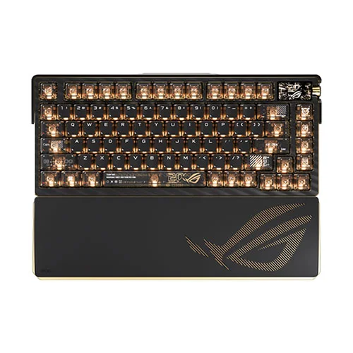 Asus ROG Azoth Extreme Edition 20 Tri Mode TKL Gaming Keyboard with ROG NX Mechanical Switches