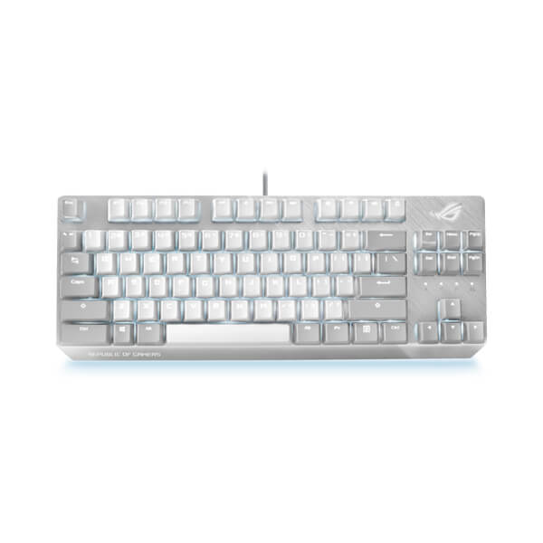 Asus ROG Strix Scope NX TKL Mechanical Gaming Keyboard Red Switches (Moonlight White)