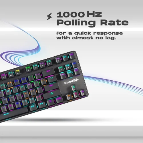 Cosmic Byte Firefly TKL Keyboard with Blue Mechanical Switch