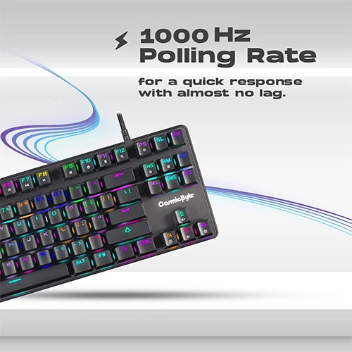 Cosmic Byte CB-GK-18 Firefly TKL RGB Mechanical Keyboard