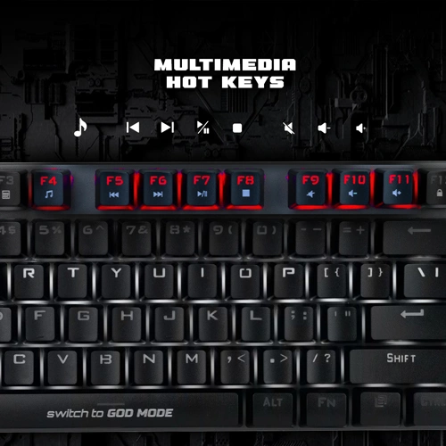 Cosmic Byte CB-GK-26 Pandora TKL Mechanical with Outemu Red Switches