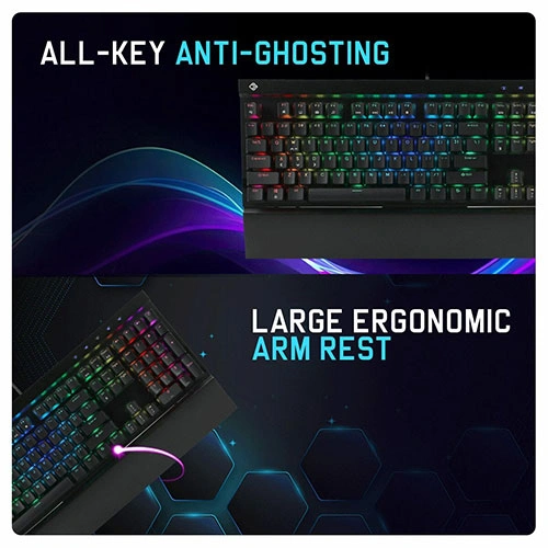 Cosmic Byte CB-GK-29 Eye Pro Per Key RGB Mechanical Keyboard