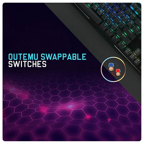 Cosmic Byte CB-GK-29 Eye Pro Per Key RGB Mechanical Keyboard