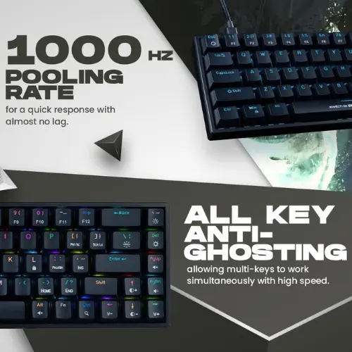 Cosmic Byte Artemis Keyboard with Red Mechanical Switch