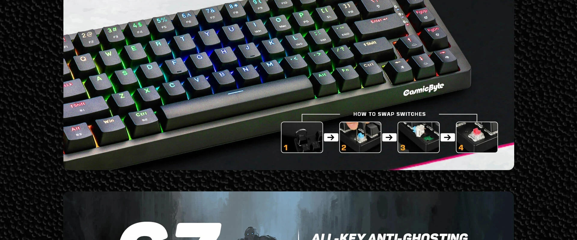 cosmic byte cb-gk-33 keyboard