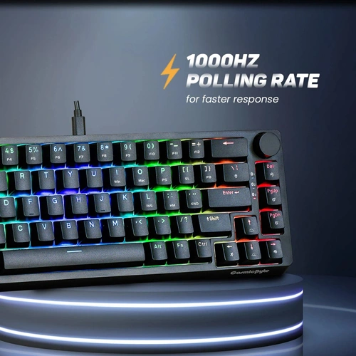 Cosmic Byte CB-GK-33 Astra Wired and Bluetooth Keyboard with Blue Switches