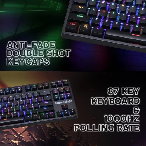Cosmic Byte Trinity Tri-Mode Keyboard with Blue Optical Switch