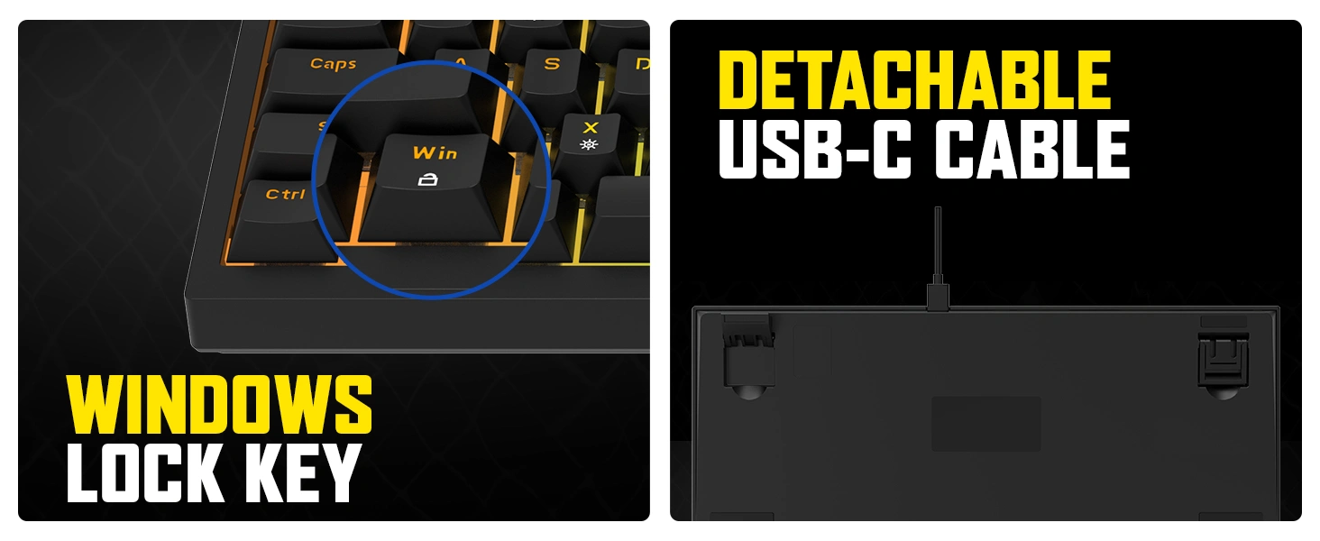 Cosmic Byte CB-GK-43 Phantom TKL Gasket Mechanical Keyboard