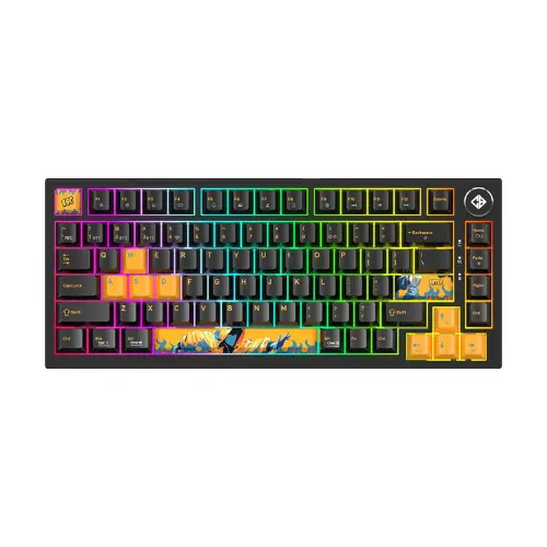 Cosmic Byte Phantom TKL Tri-Mode Keyboard with Red Mechanical Switch