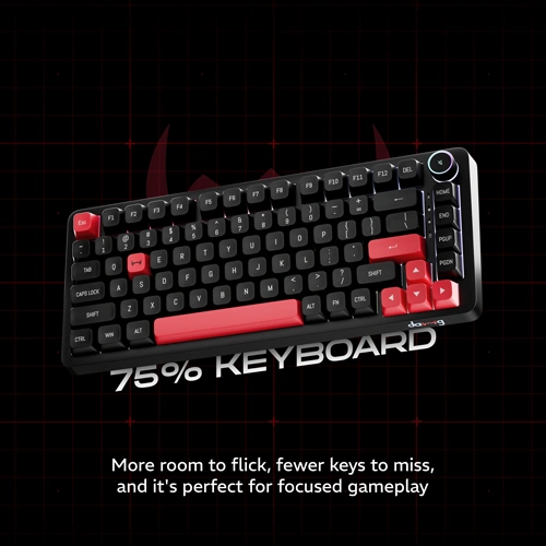 Dawg HighKEY 718 Wireless RGB Keyboard With Blue Tactile Switches